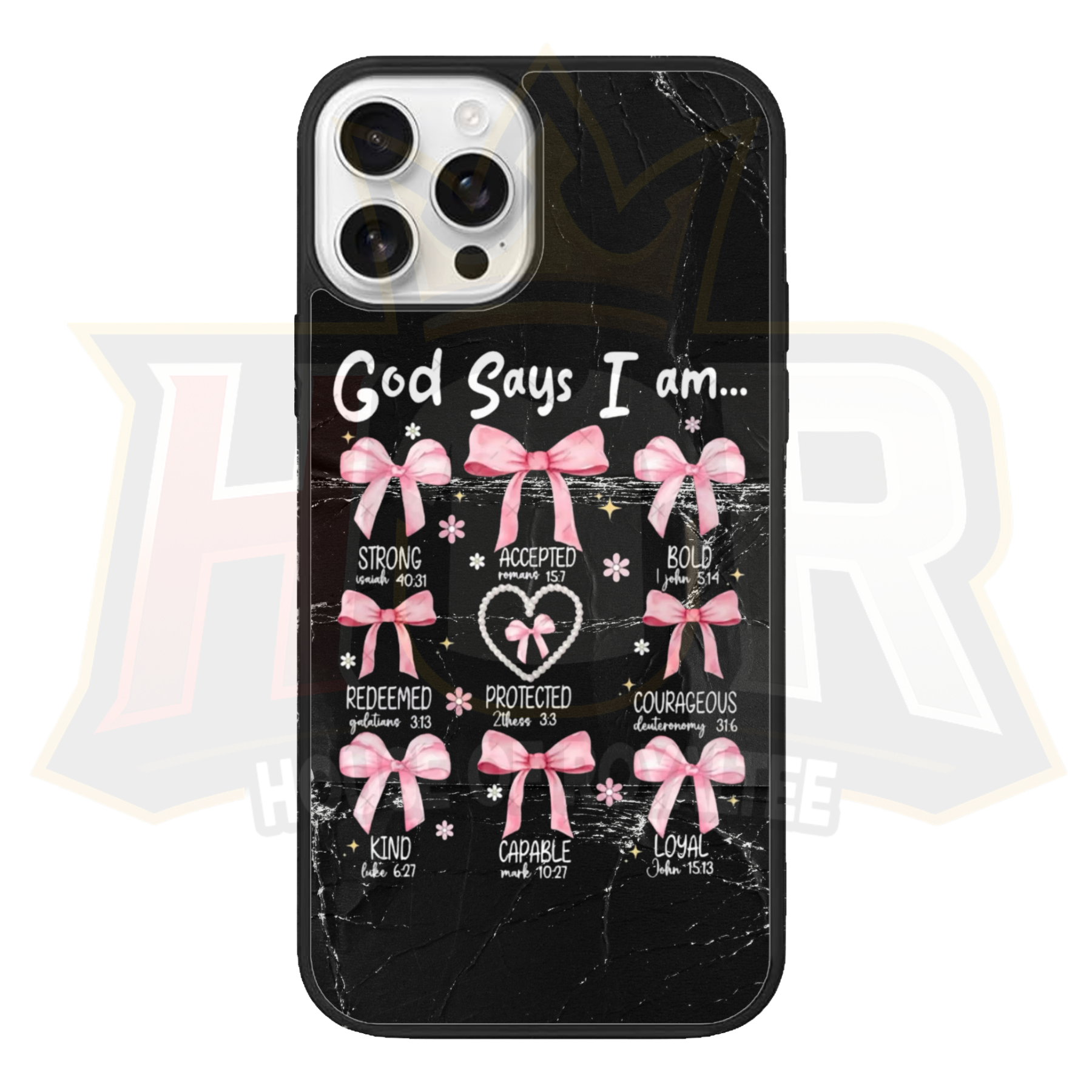 God SaysI Am... Phone Case