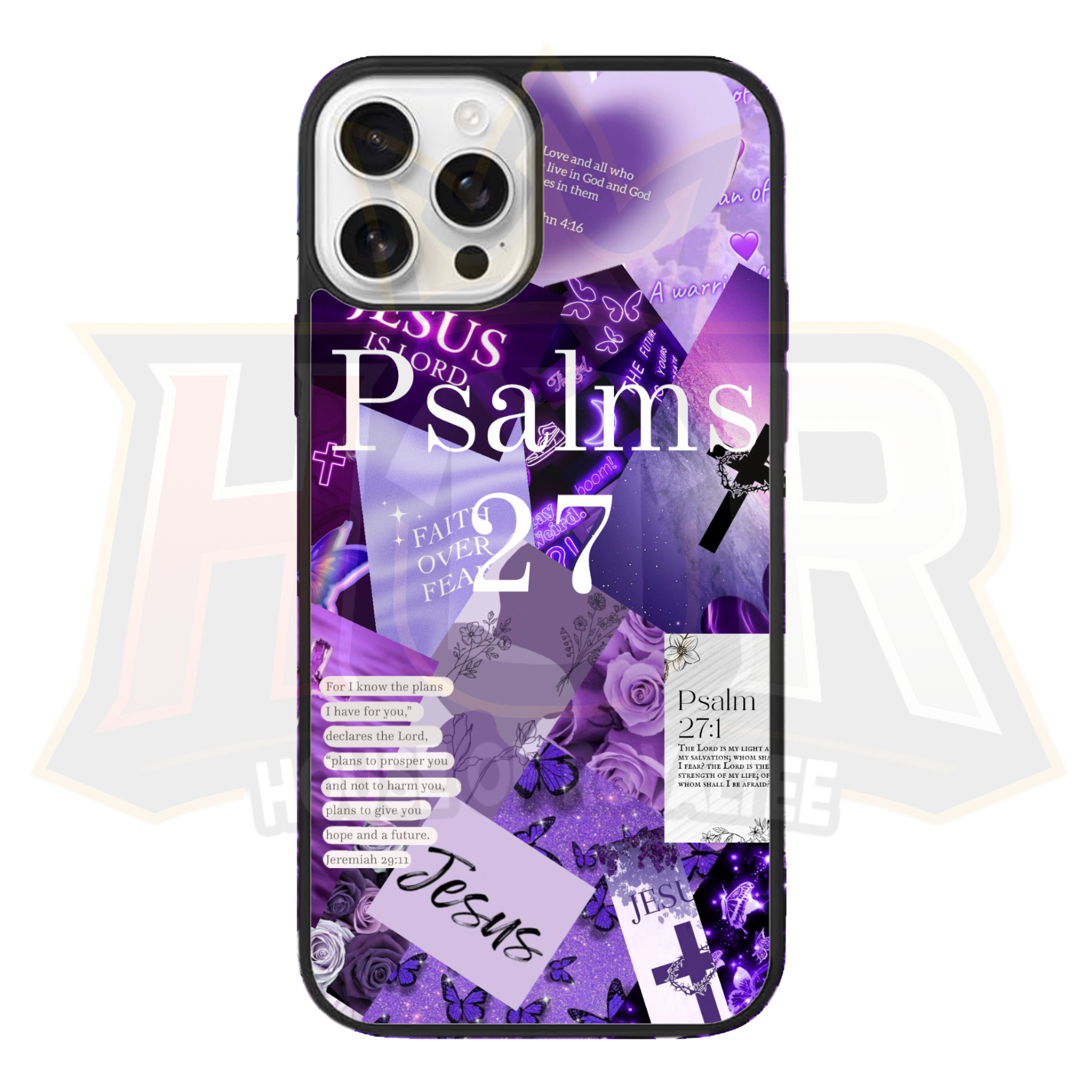 Psalms 27 Phone Case