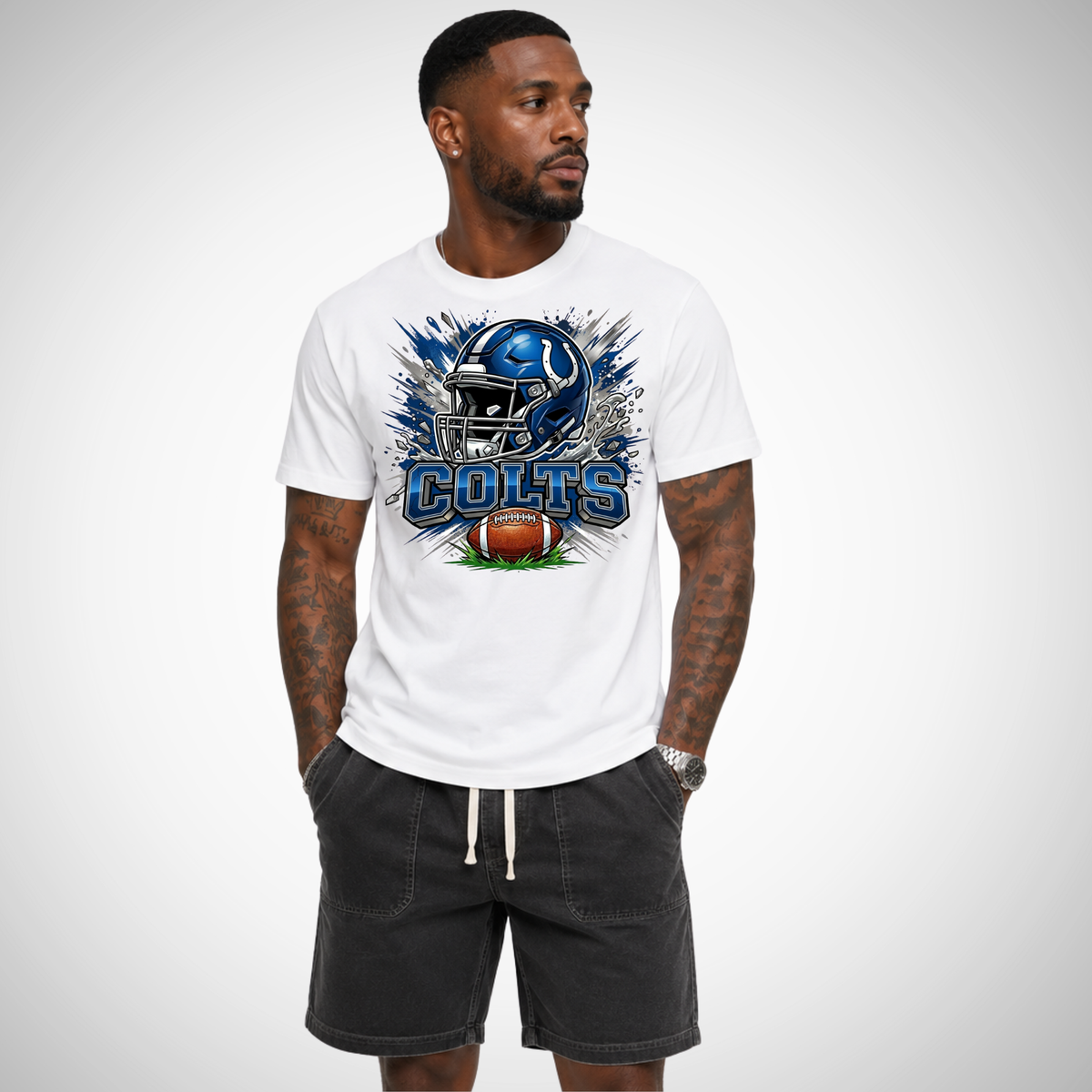 Blue Texas Field Mob Graphic Tee