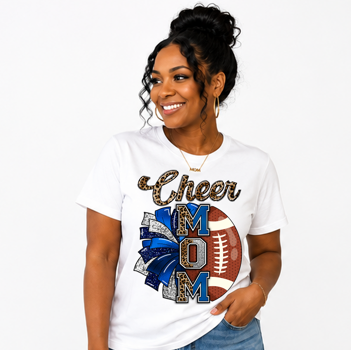 Wild Side Cheer Mom Shirt