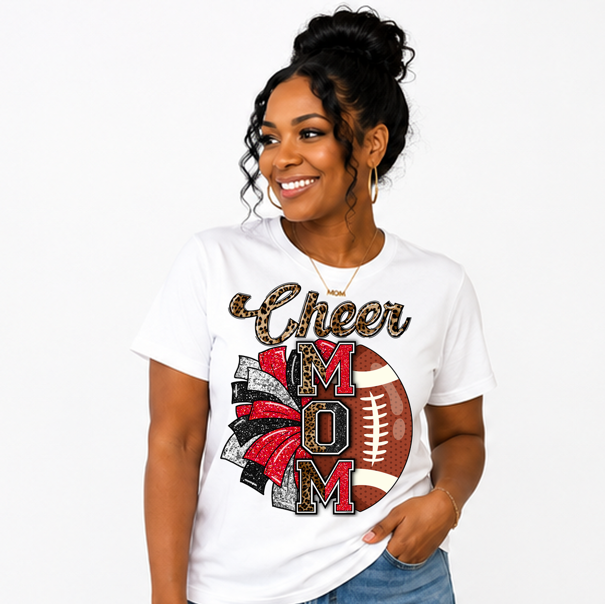 Wild Side Cheer Mom Shirt