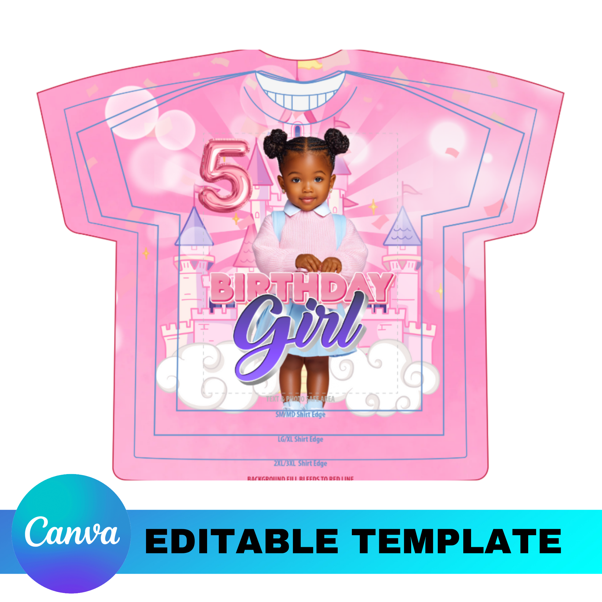 HOR BIRTHDAY GIRL TEMPLATE