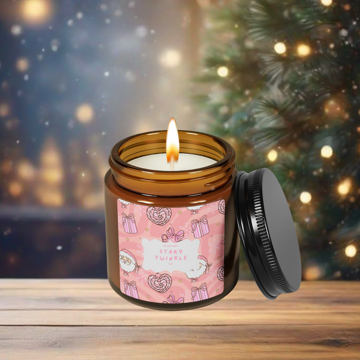 Stary Twinkle Candle