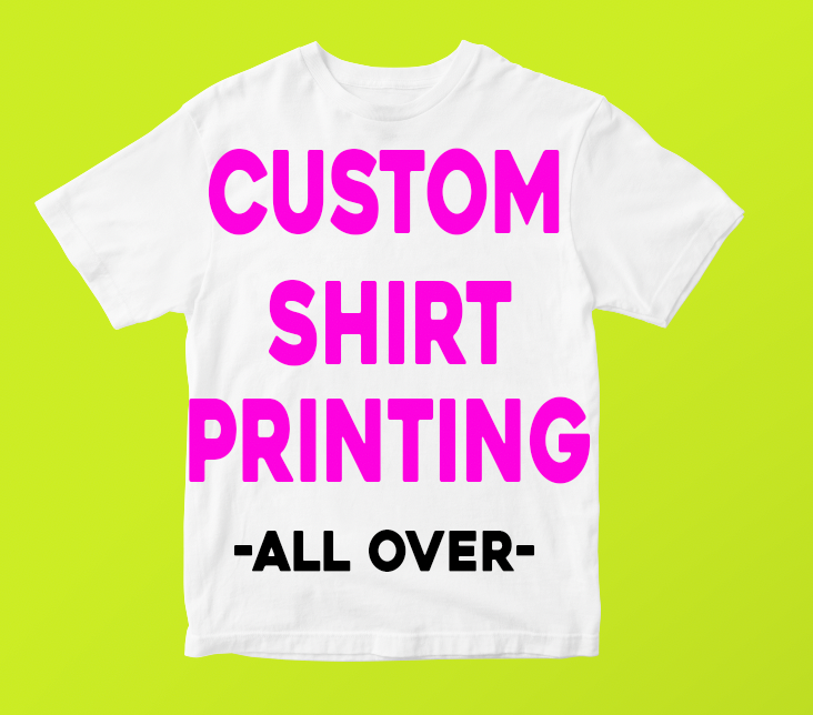 We Print & Press Your Designs | Custom Shirt Printing Service | Sublimation Transfers | Done-For-You Print Service
