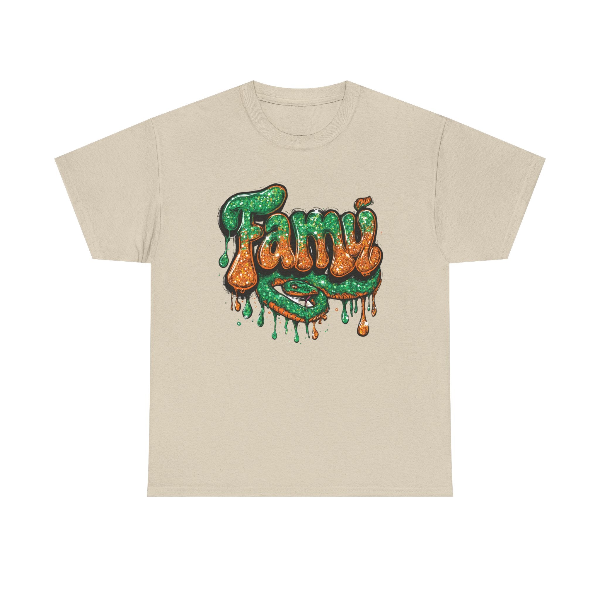 FAMU Dripping Paint Unisex Heavy Cotton Tee