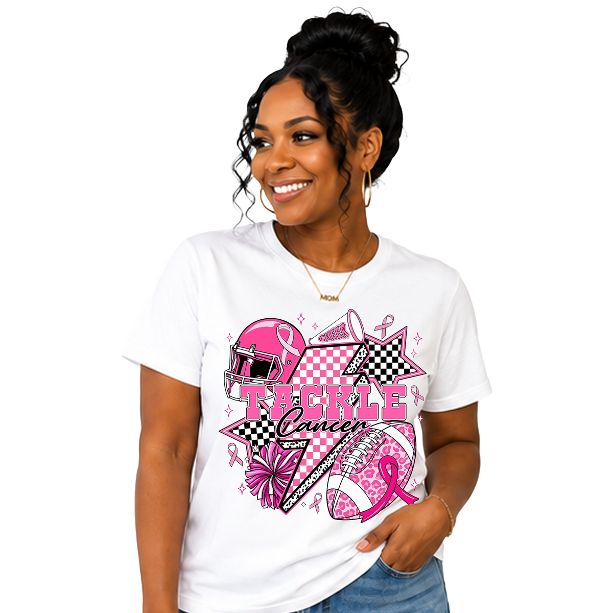 Tackle Cancer Cheer Shirt