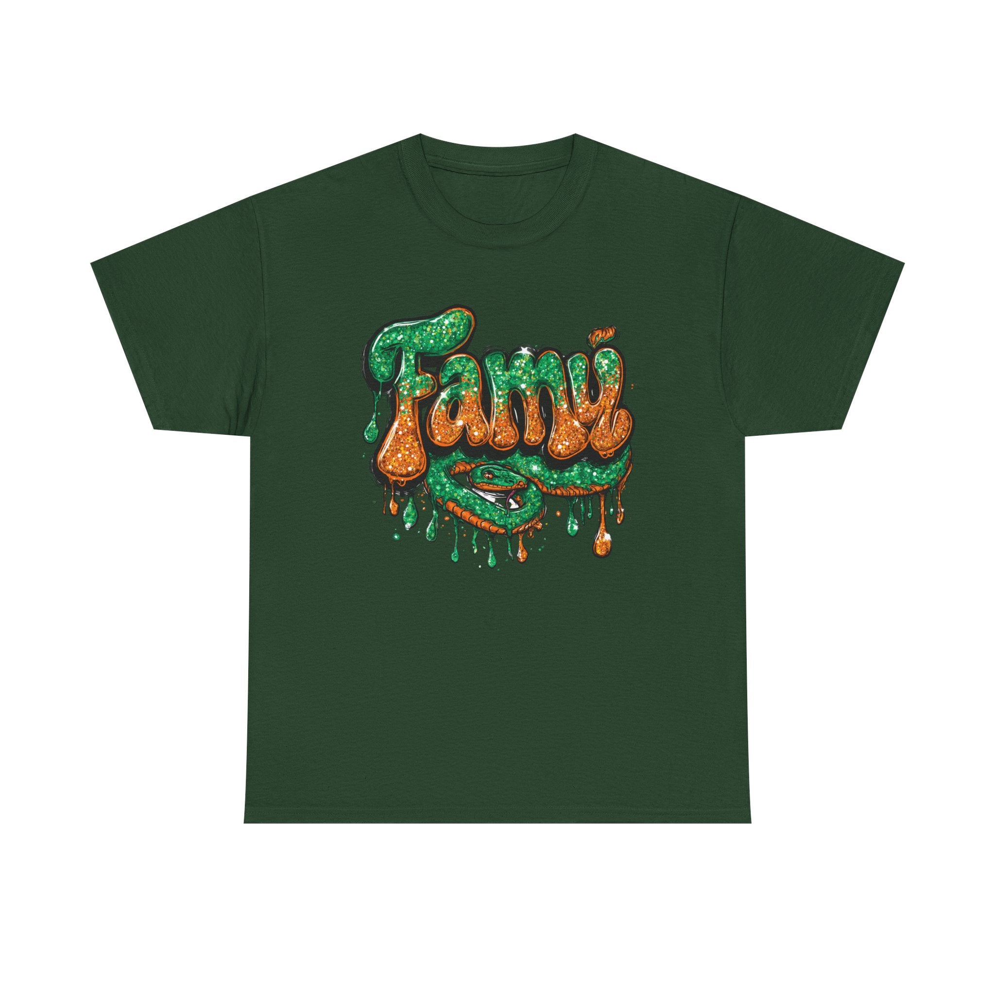 FAMU Dripping Paint Unisex Heavy Cotton Tee