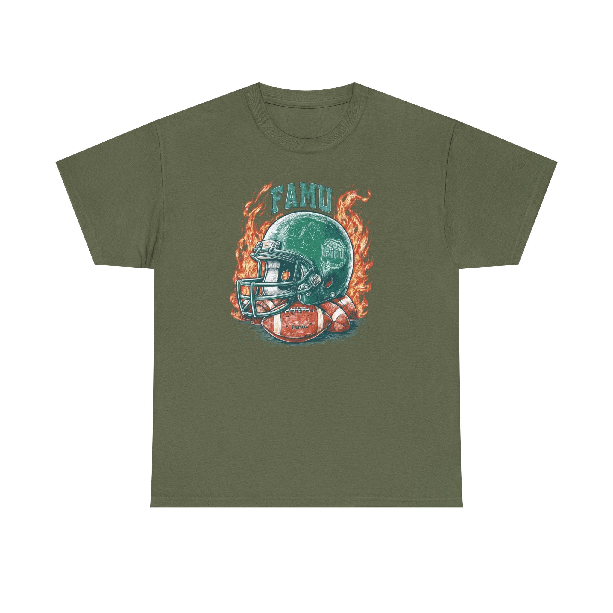 FAMU Football Fire Tee