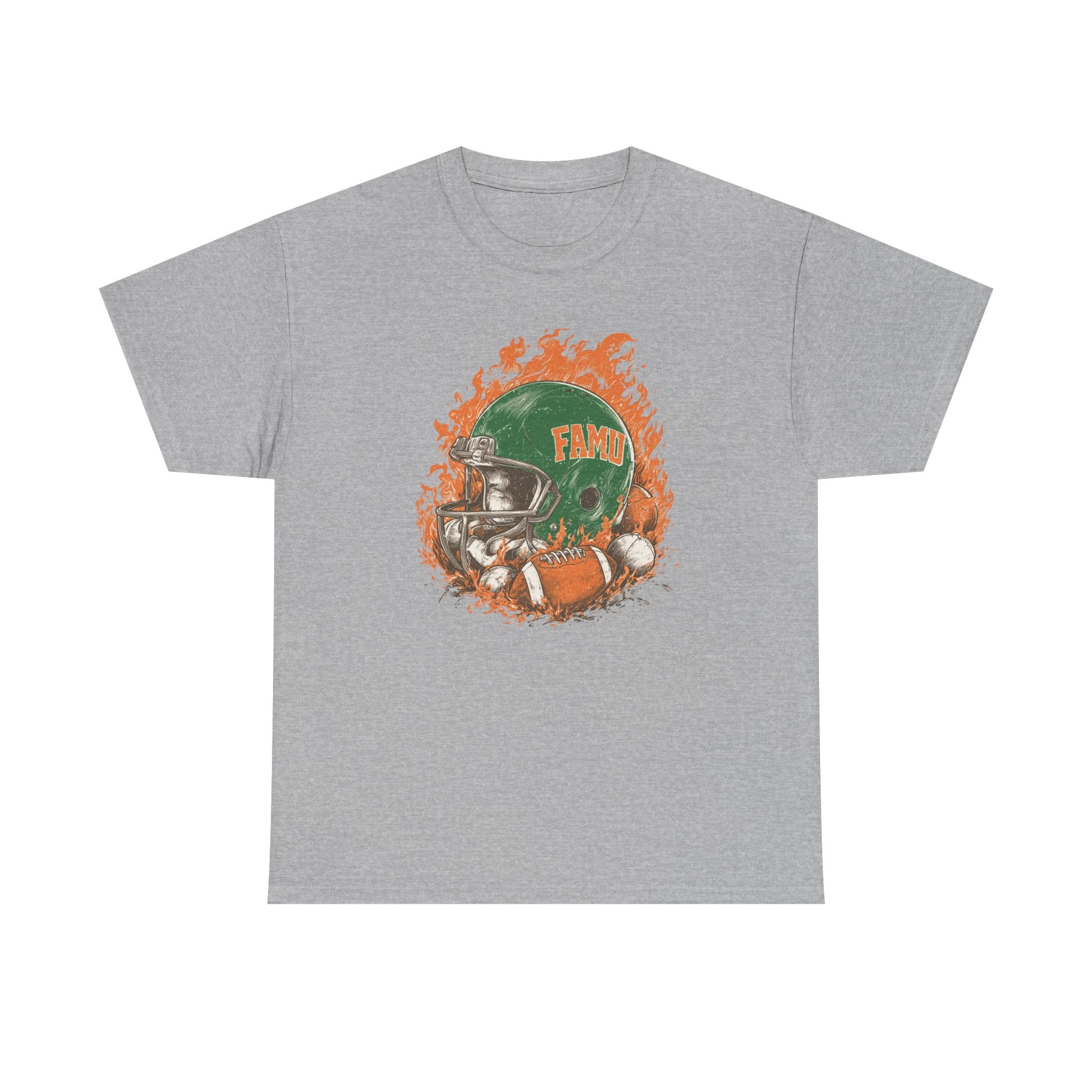 FAMU Football Heritage Tee - Unisex Heavy Cotton Shirt