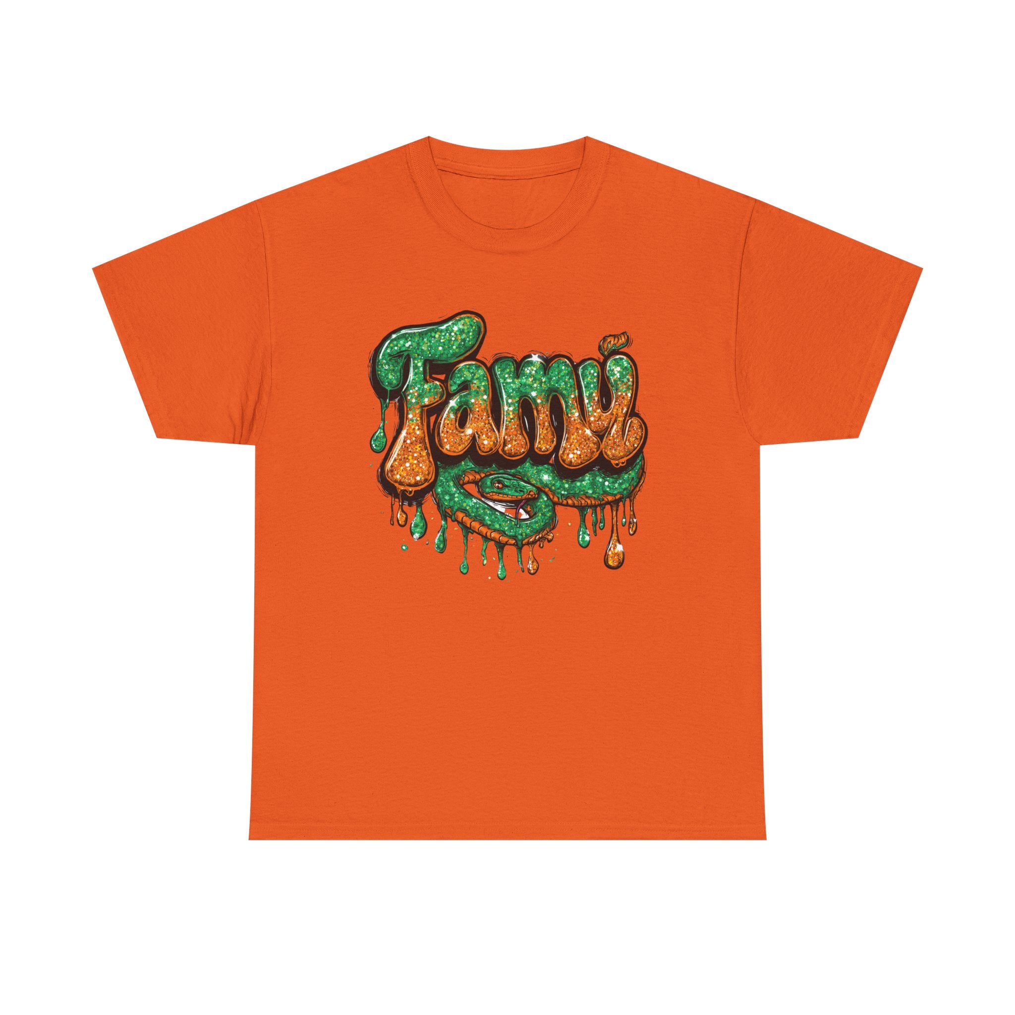 FAMU Dripping Paint Unisex Heavy Cotton Tee
