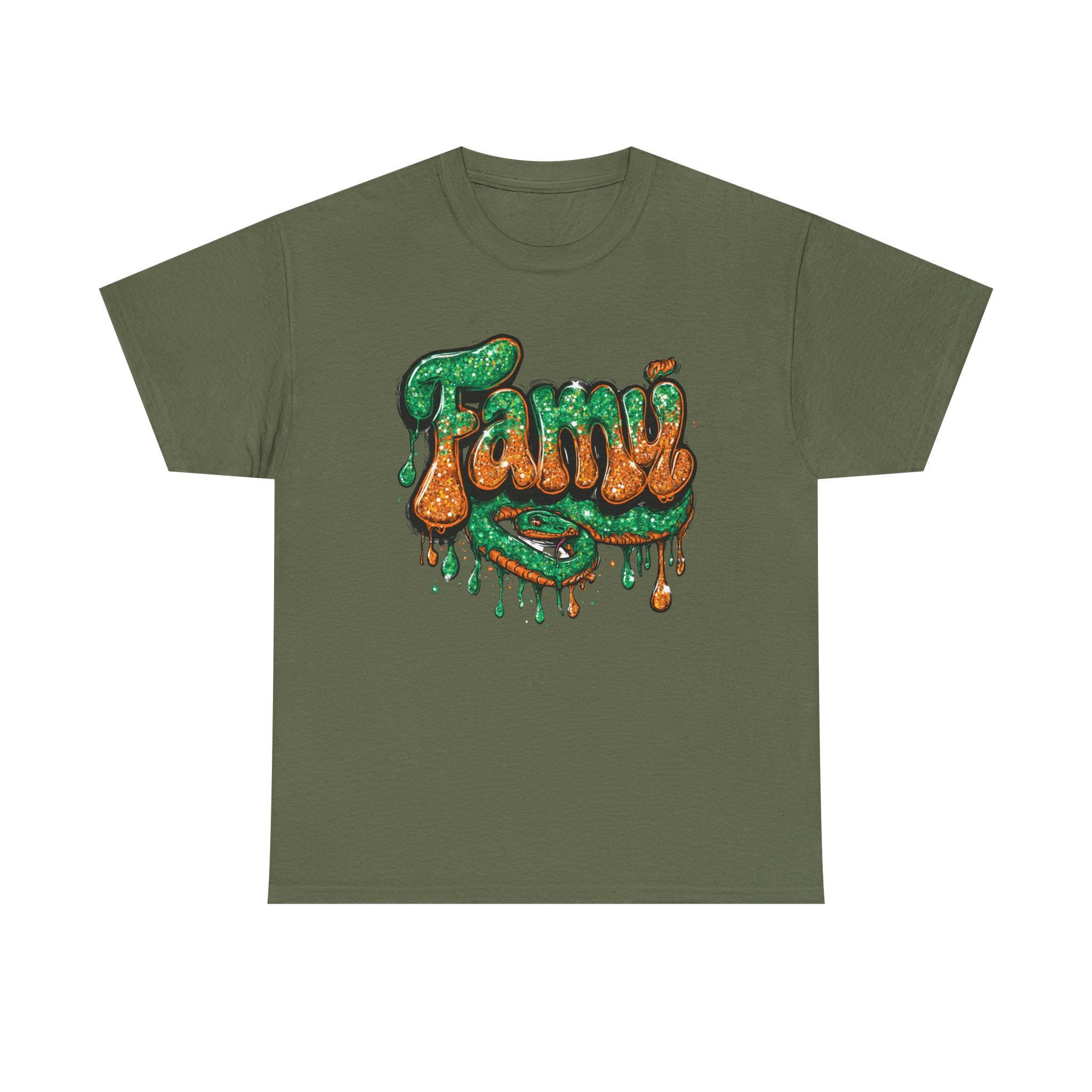 FAMU Dripping Paint Unisex Heavy Cotton Tee