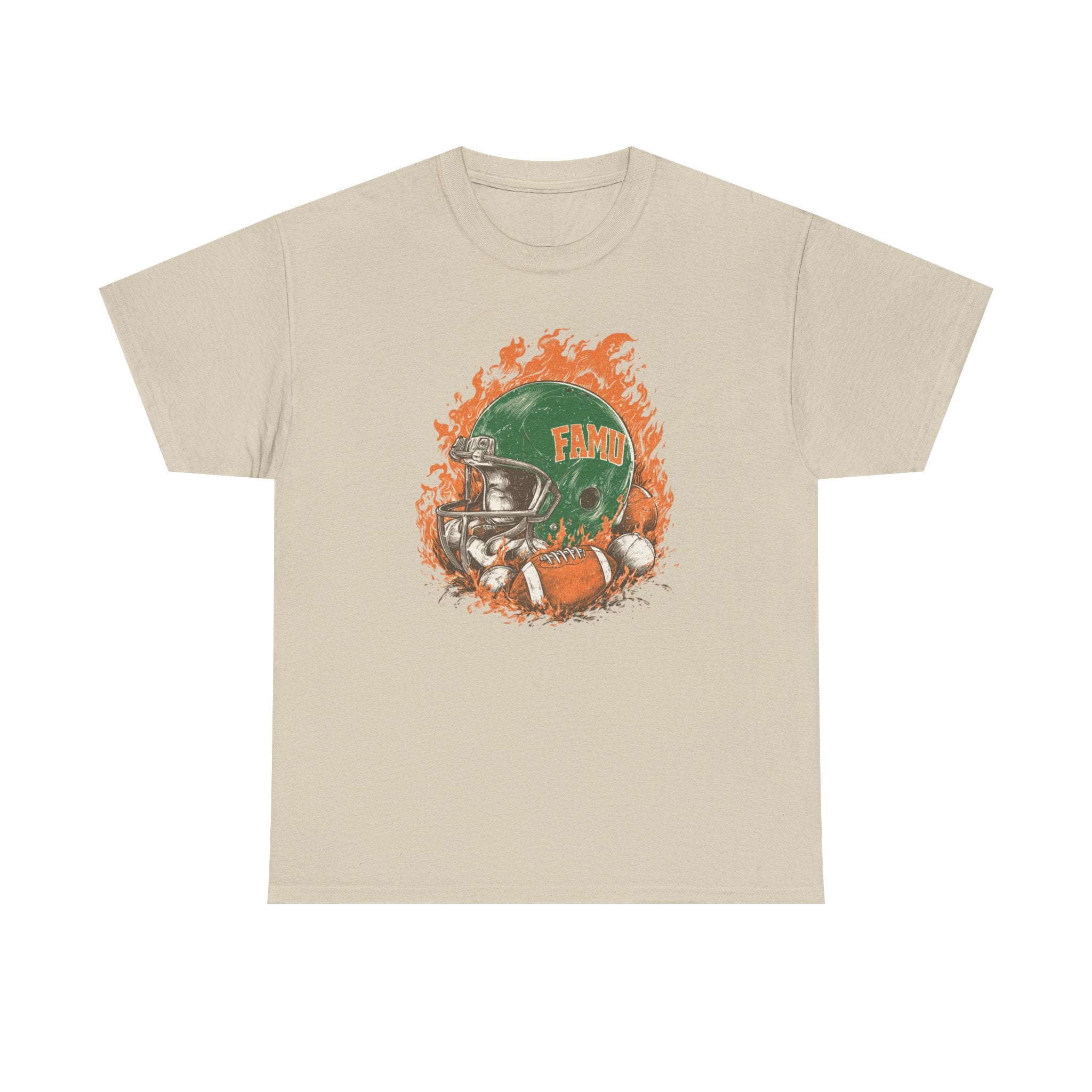 FAMU Football Heritage Tee - Unisex Heavy Cotton Shirt