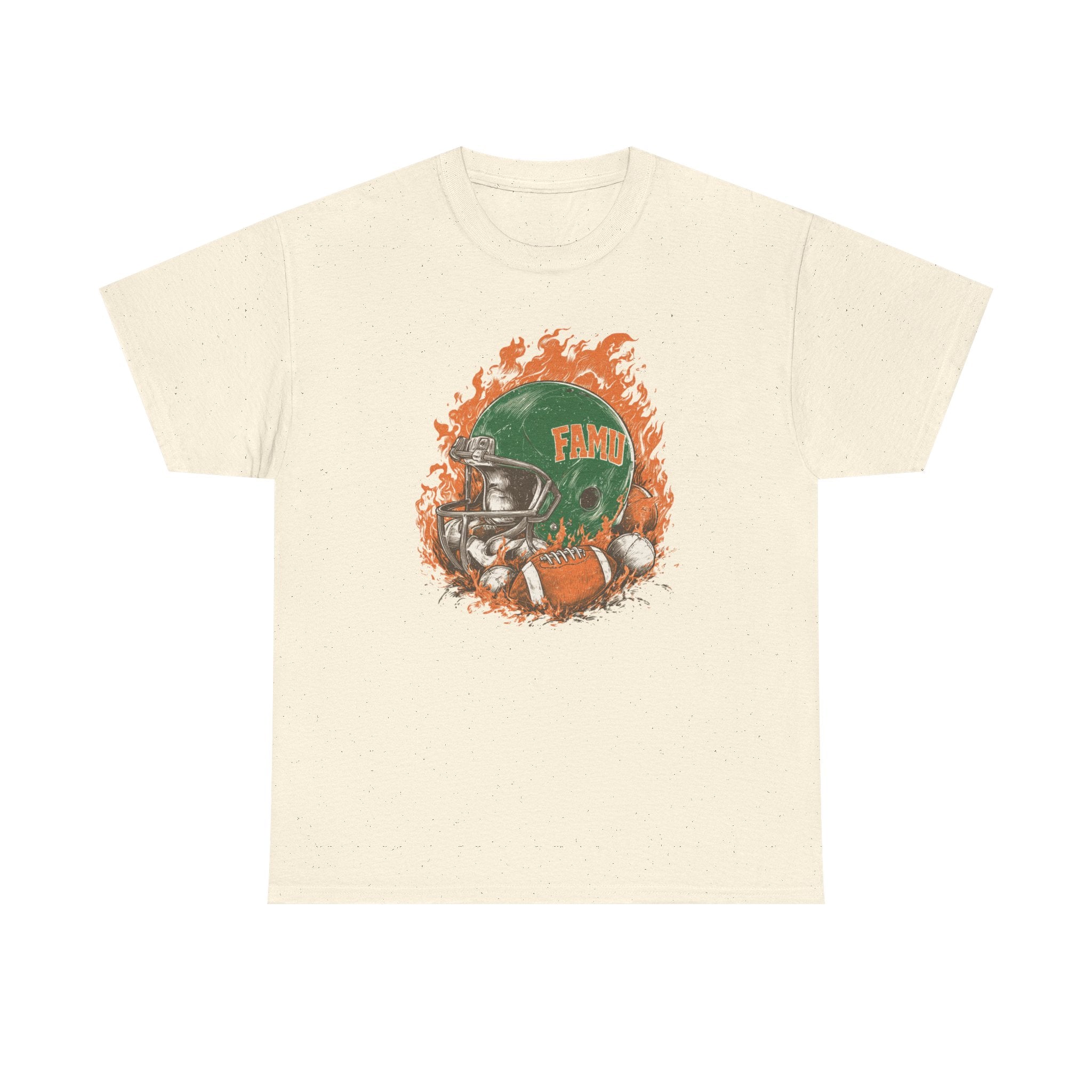 FAMU Football Heritage Tee - Unisex Heavy Cotton Shirt
