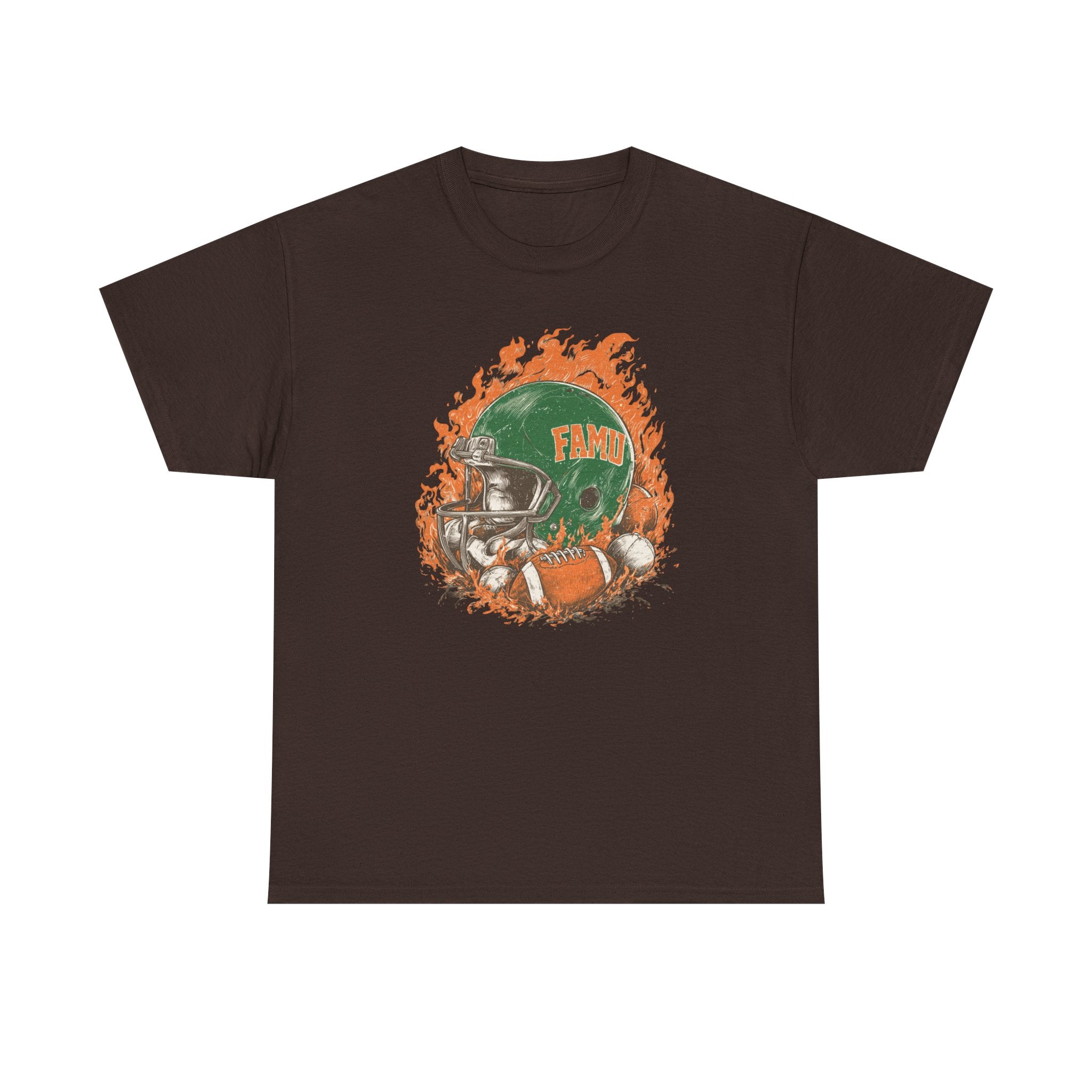 FAMU Football Heritage Tee - Unisex Heavy Cotton Shirt