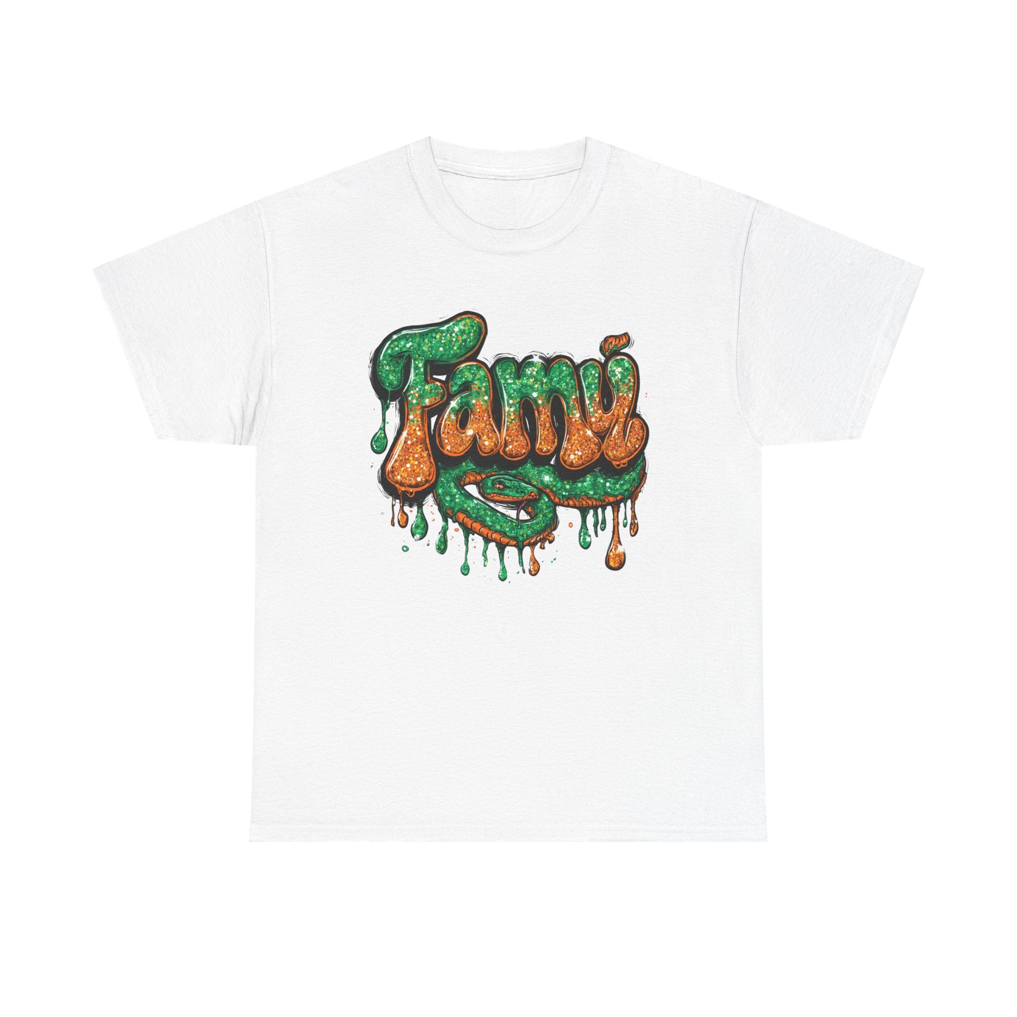 FAMU Dripping Paint Unisex Heavy Cotton Tee