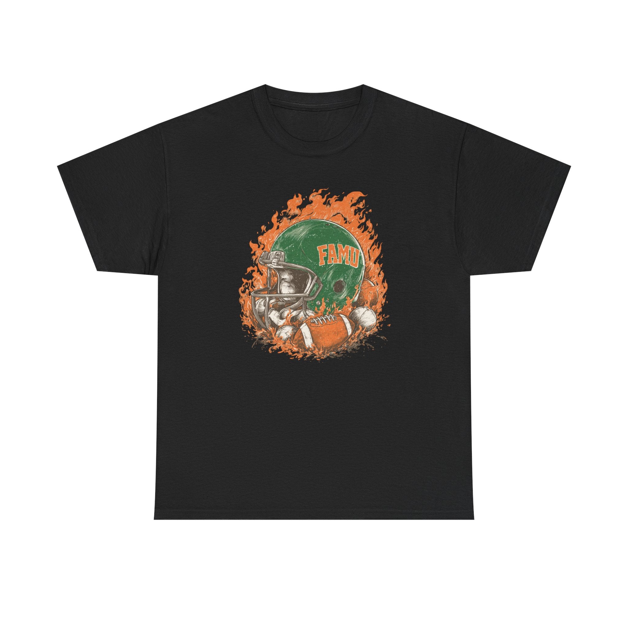 FAMU Football Heritage Tee - Unisex Heavy Cotton Shirt