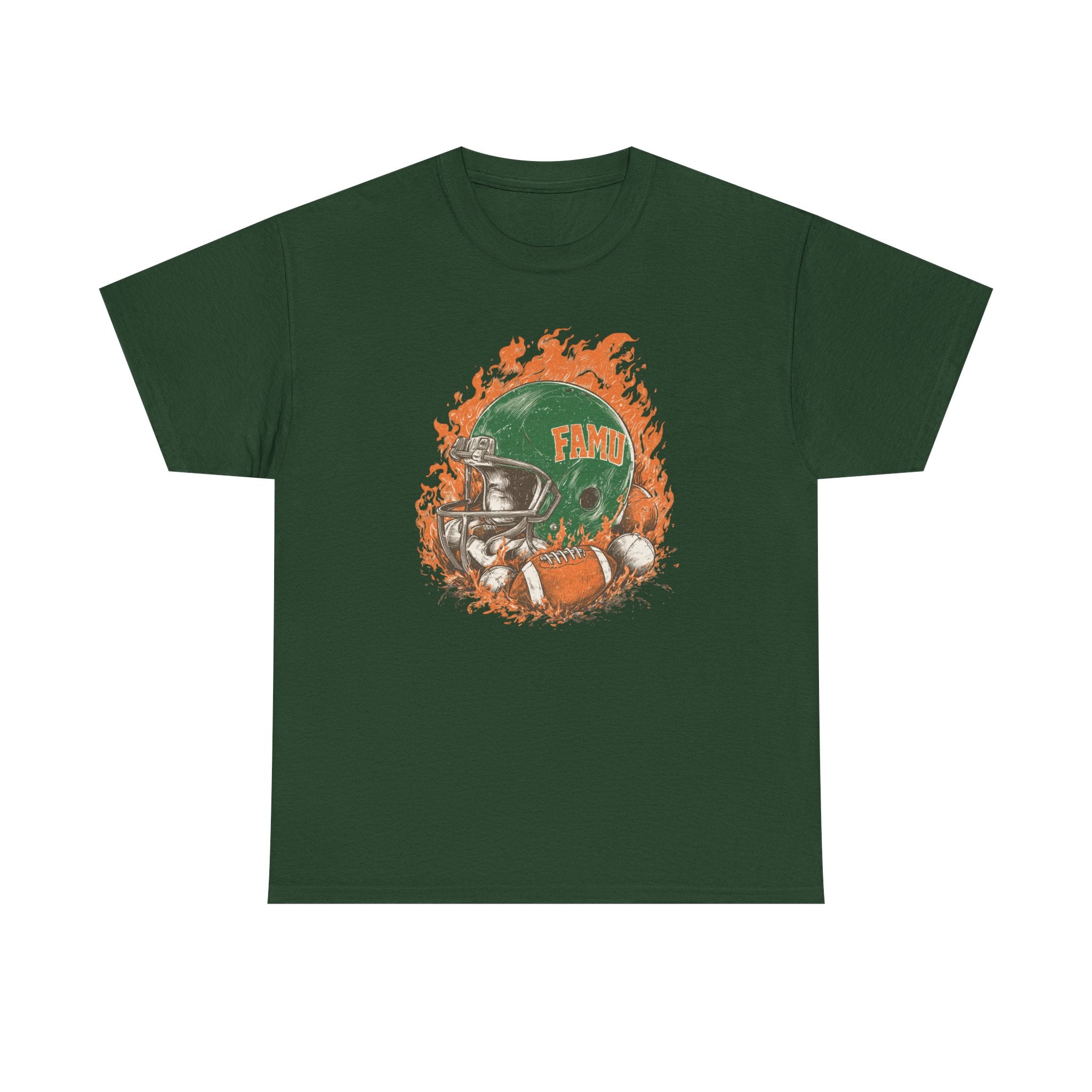 FAMU Football Heritage Tee - Unisex Heavy Cotton Shirt