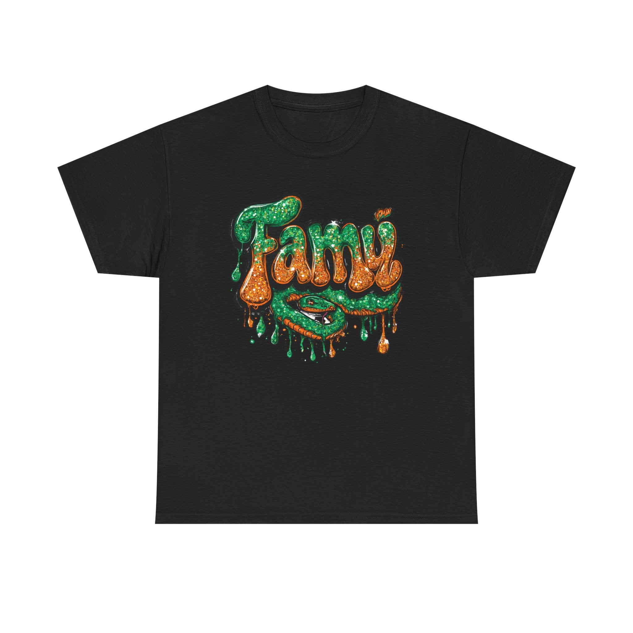 FAMU Dripping Paint Unisex Heavy Cotton Tee