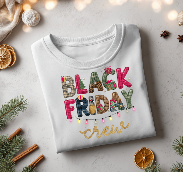 Black Friday Crew Shirts – Festive & Fun Matching Tees