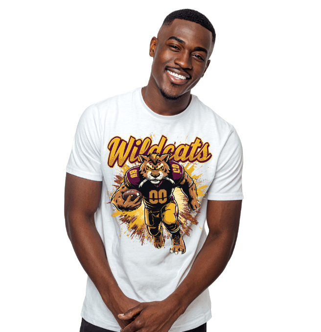 Wildcats Football T-Shirt